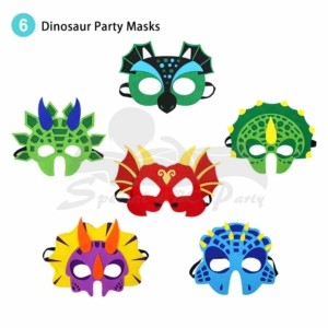 10 Assorted Felt Jungle Animal Masks for Kids Toddler Boys Girls Woodland  Costume Zoo Party Favors – Special ABC Party – Party Items, Child Gifts